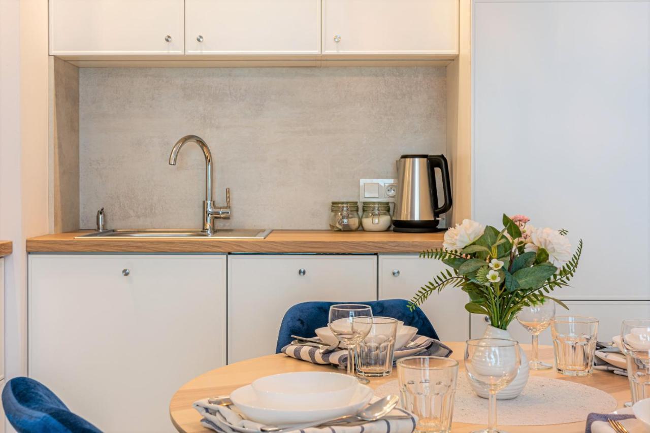 Апартаменты Apartament Blue Door Marina Гданьск Экстерьер фото