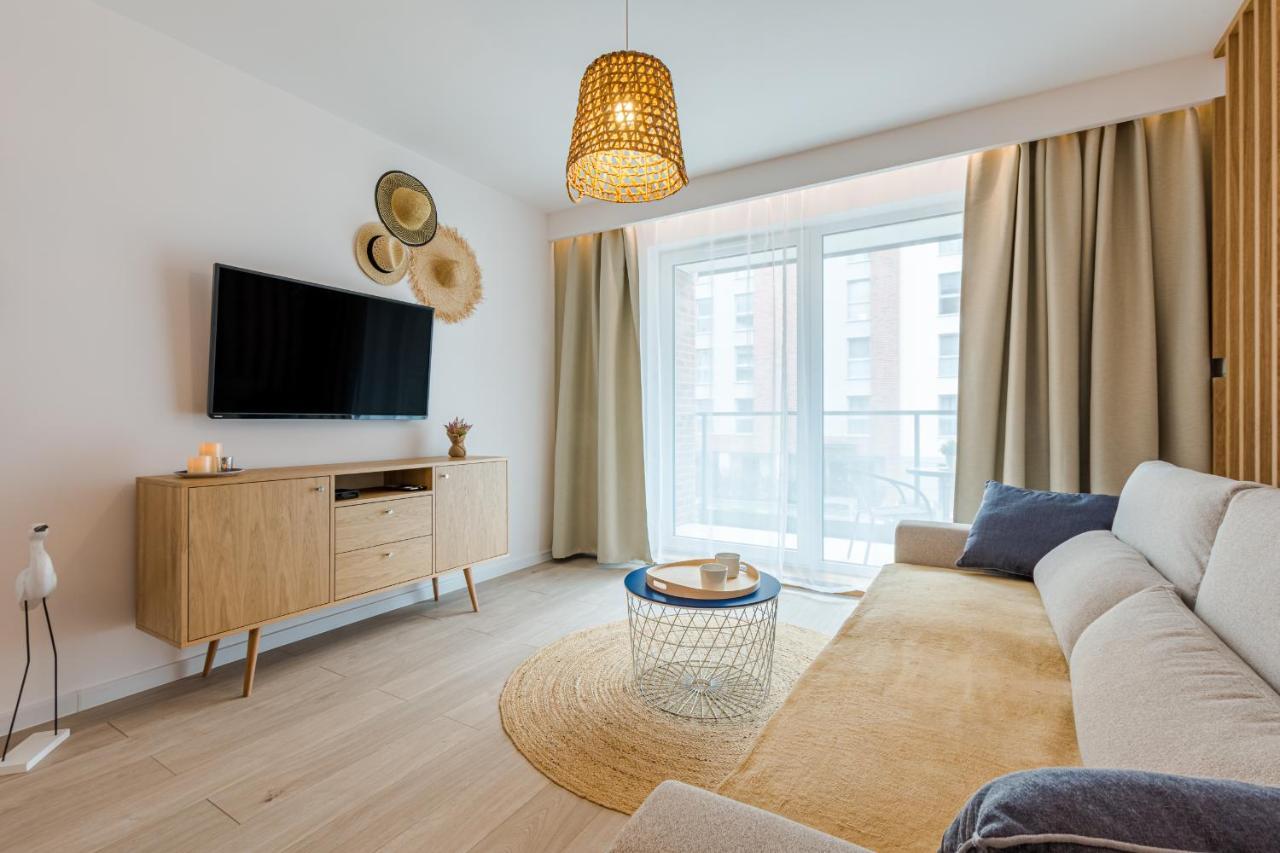 Апартаменты Apartament Blue Door Marina Гданьск Экстерьер фото