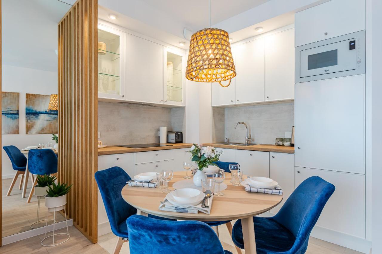 Апартаменты Apartament Blue Door Marina Гданьск Экстерьер фото